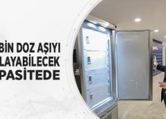 140 BİN DOZ AŞIYI SAKLAYABİLECEK KAPASİTEDE